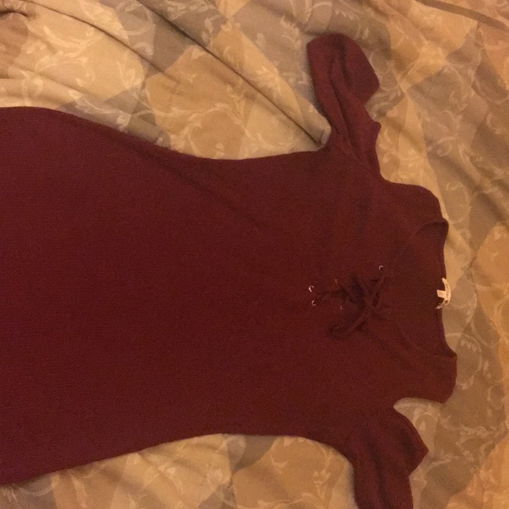 Short sweater dress